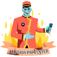 Halloween Fire Sticker by Motorola México