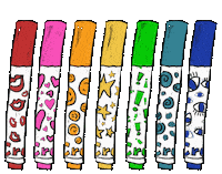 Back To School Art Sticker