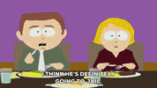 dinner eating GIF by South Park 