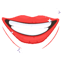 Teeth Smile Sticker