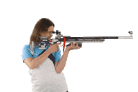 Gun Smile Sticker by Team Slovenia