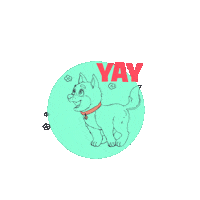 happy dog Sticker by Gardenscapes