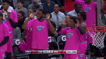 Miami Heat Dancing GIF by NBA