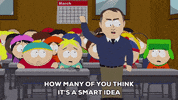 nervous eric cartman GIF by South Park 