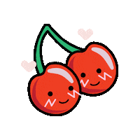 ALFASC love blink cherry small Sticker
