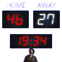 27 Away Sticker