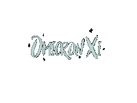lydiaroos omicron xi Sticker