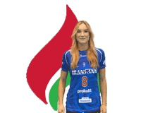 Proud Volleyball Sticker by AsotraPłomieńSosnowiec