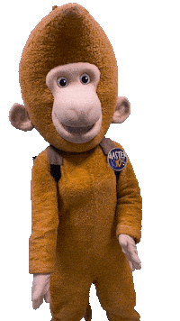 MasterHoteis kids master macaco topete Sticker