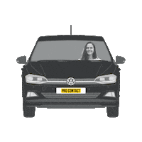 Work Volkswagen Sticker by PRO CONTACT