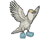 Happy Nft Sticker by High Street Wolf Society