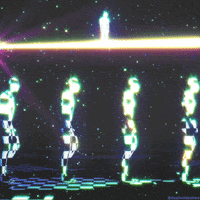Dance Glow GIF by dualvoidanima