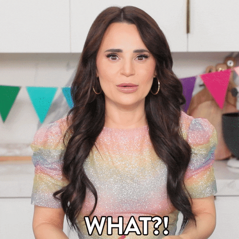 Excuse Me Wow GIF by Rosanna Pansino