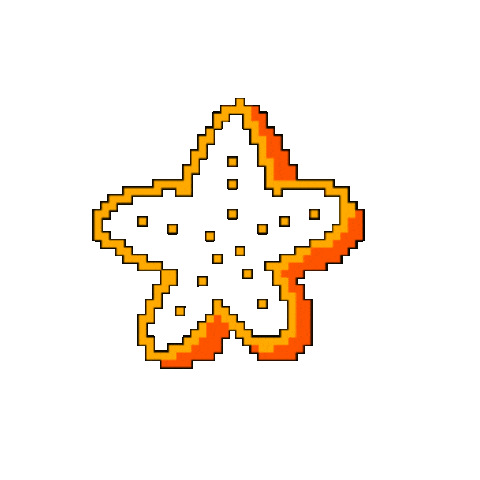 Pixel Summer Sticker