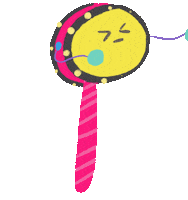 Watermelon Announcement Sticker
