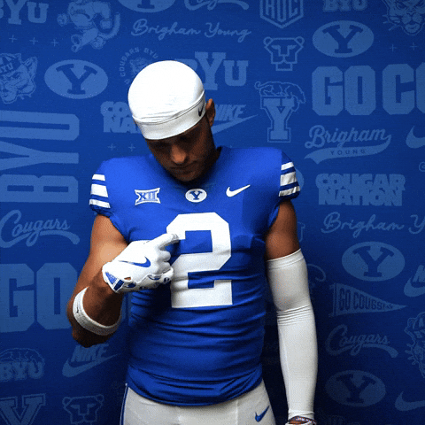 College Football Go Cougs GIF by BYU Cougars