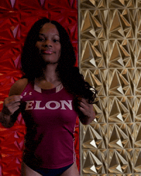 Elon Womens Track Field GIF by Elon Phoenix