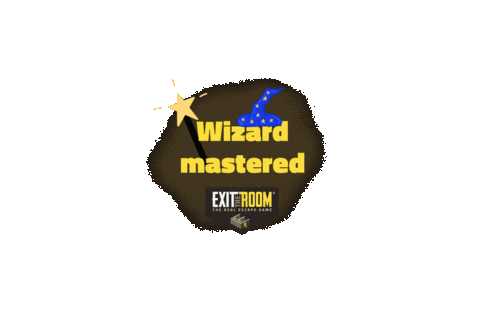 exittheroom_at giphyupload wizard exit graz Sticker