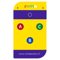 romaevalua chile roma educacion fundacion Sticker
