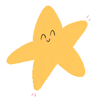 Star Face Sticker