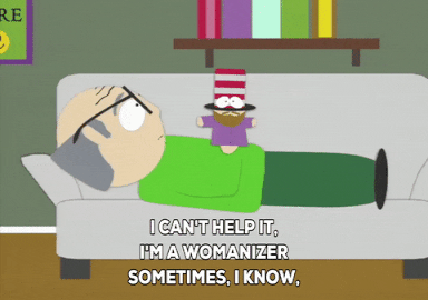 thinking laying down GIF by South Park 