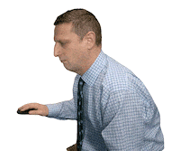 Stressed Tim Robinson Sticker by NETFLIX