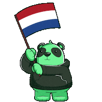 Proud Dutch Flag Sticker by SuperVerse