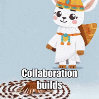 Community Wisdom GIF by Llamaozi
