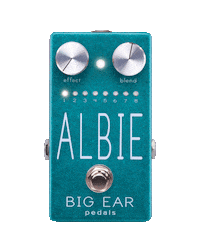 New Wave Guitar Sticker by BIG EAR pedals