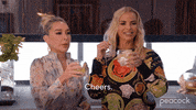 Real Housewives Drinking GIF by PeacockTV