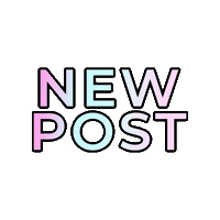 Gradient Newinstagrampost Sticker by Cosmicrx