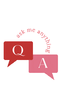Ask Me Question Sticker by Audrey Wolf Co