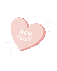 mailinhstudio heart new new post sparkle Sticker