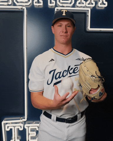 Georgia Tech Baseball GIF by Georgia Tech Yellow Jackets