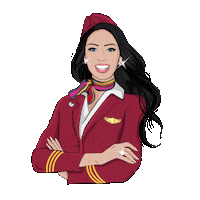 NicolRaidman airlines flight attendant ניקול ראידמן nicol raidman Sticker