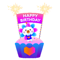 Happy Birthday Sticker by Lazada Singapore