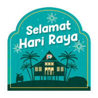 Hari Raya Muslim Sticker by Passionationco