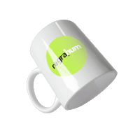 RegraHum dancing design cup advertising Sticker