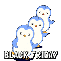 Happy Black Friday Sticker by Pudgy Penguins