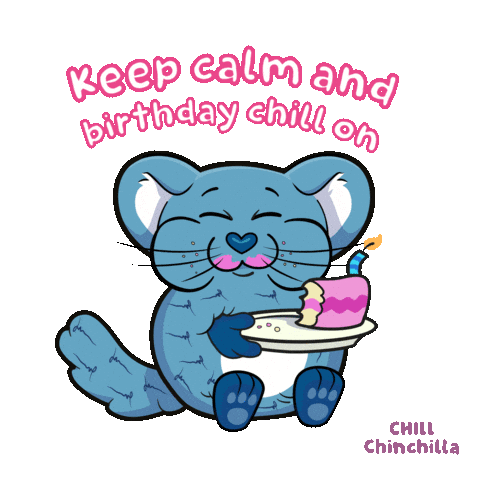 Happy Birthday Eating Sticker by VeeFriends