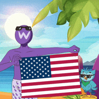 Usa Flag GIF