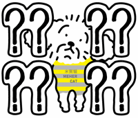 Question Mark Goldendoodle GIF