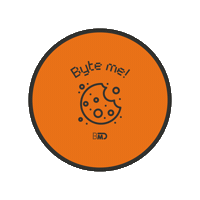 Cookie Bite Me Sticker by bmdsoftware