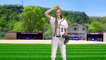 Warriors Softball GIF by WinonaStateATH
