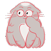 Cat Morning Sticker