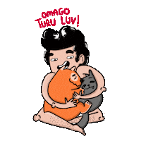 Cat Love Sticker