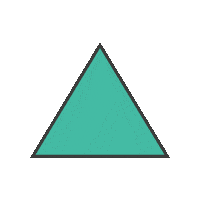 Green Triangle Sticker by Bournemouth 7s Festival