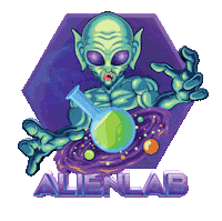 alien-lab alien lab alienlab alienlabnl alien lab nl Sticker