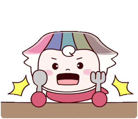 Angry Hungry Sticker by ddmkorea