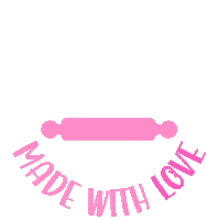 Hand Made Love Sticker